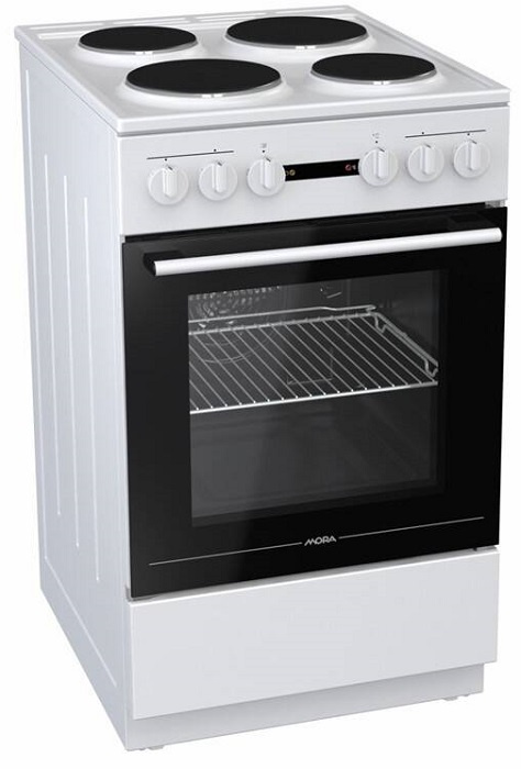Elektrický sporák Mora E 110 AW / 7700 W / 68 l / bílá Varianta: ivi1