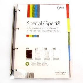 Blok speciál Optys A4 20 listů 5 ks