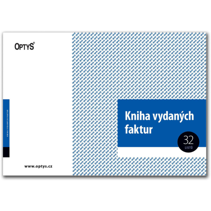 Optys  Kniha vydaných faktur