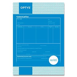 Optys  Příkaz cestovní A4