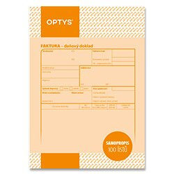 Optys - faktura A5