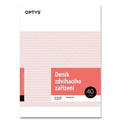 Optys - Deník zdvihacího zařízení