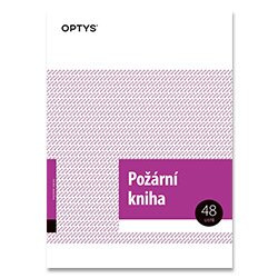 Optys - Požární kniha - A4, 48 listů