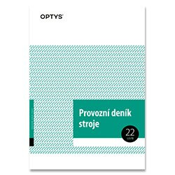 Optys  Provozní deník stroje