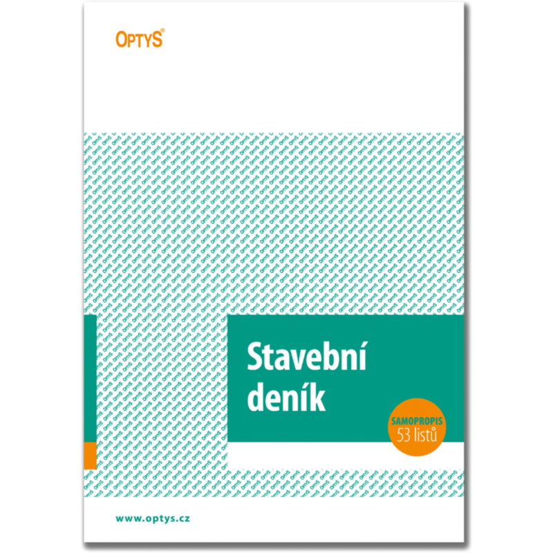 Stavební deník Optys - A4