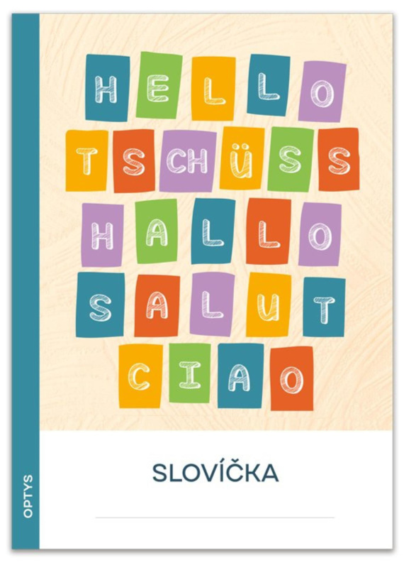 Optys  Sešit na slovíčka pro nejmenší - A5, 40 listů