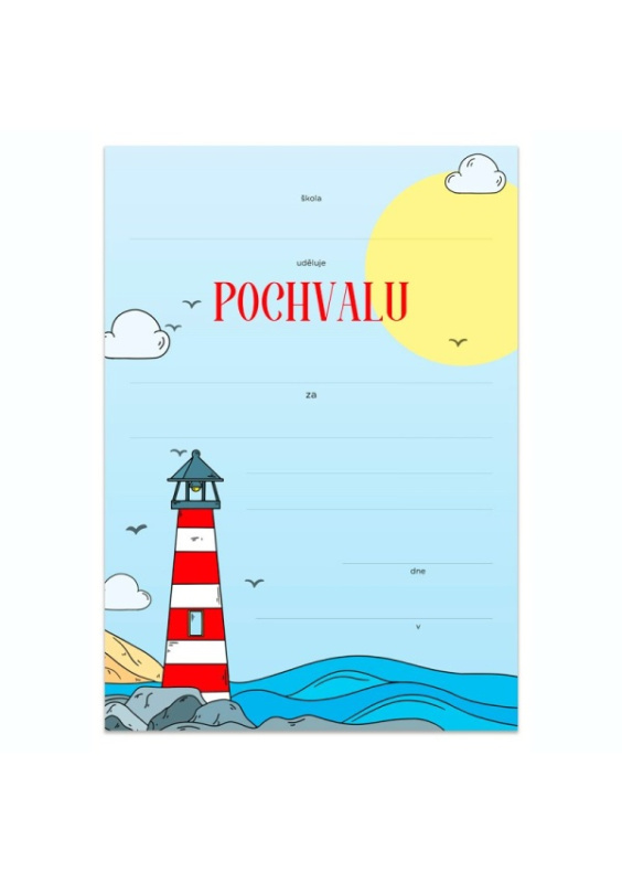 Diplom, A4, univerzální pochvala OPTYS, spol. s r.o.