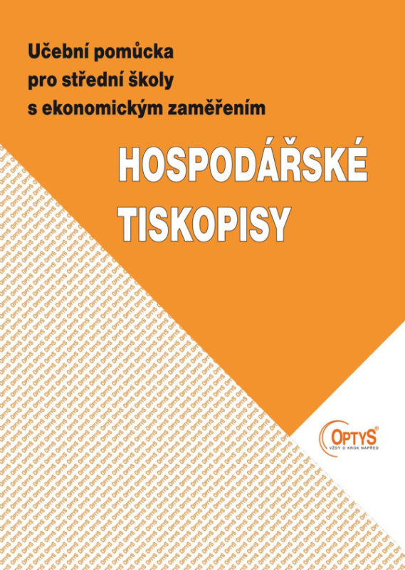 Učební pomůcka pro střední školy s ekonomickým zaměřením OPTYS, spol. s r.o.