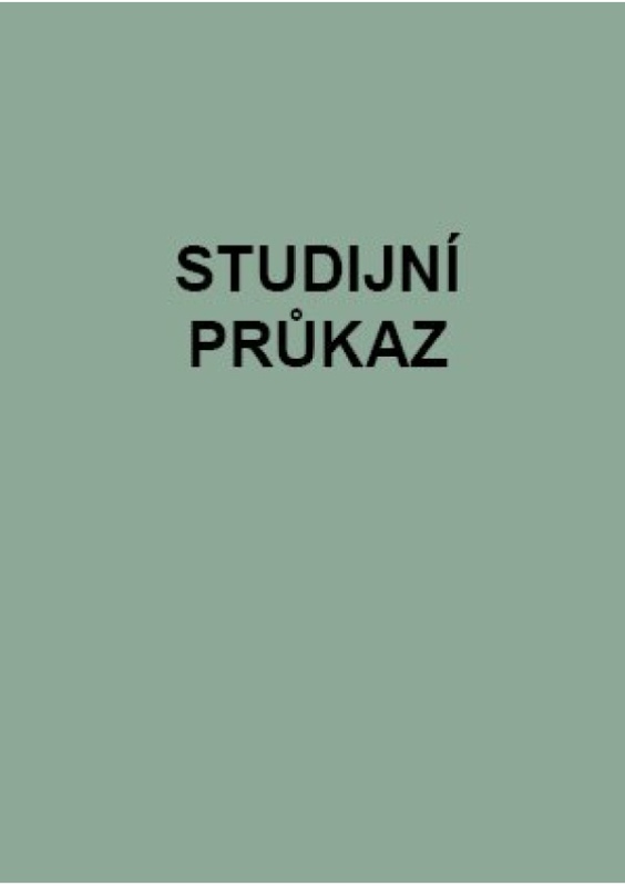 Studijní průkaz - na 4 roky OPTYS, spol. s r.o.