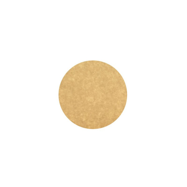 Papírový výřez, kraft, kolečko, 6,5 cm, 10 ks OPTYS, spol. s r.o.