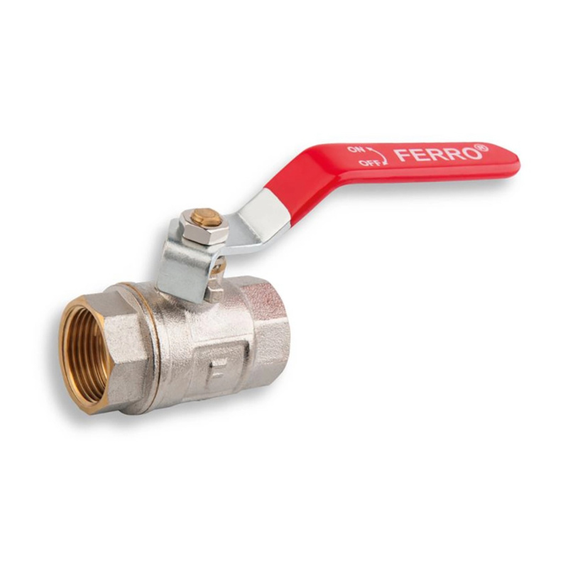 Kulový ventil voda 1" FF páka