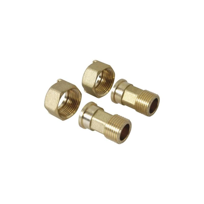 Šroubení k vodoměru mosaz 3/4" sada (1" x 3/4")