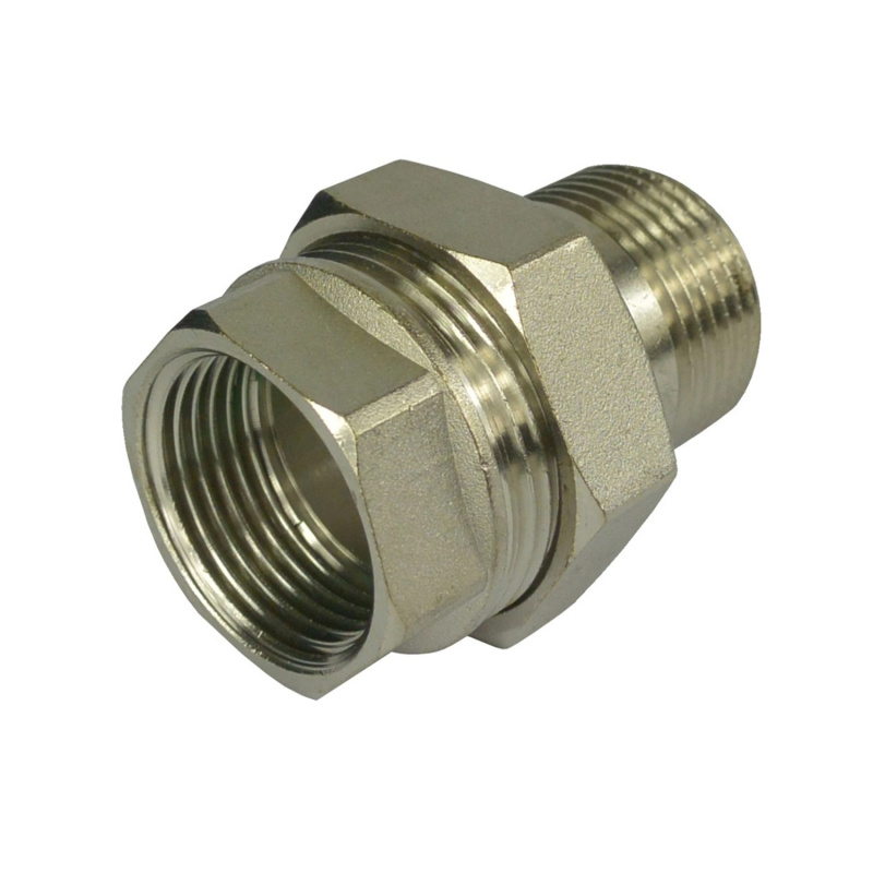 Šroubení přímé nikl 1"