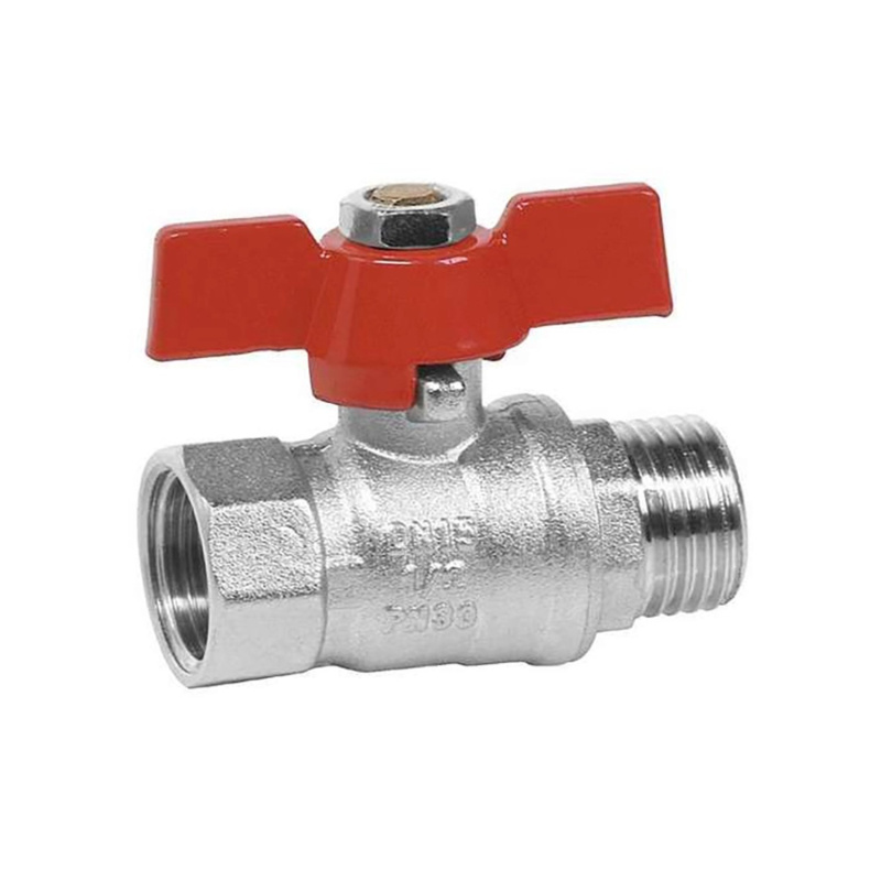 Kulový ventil voda 1" MF motýl