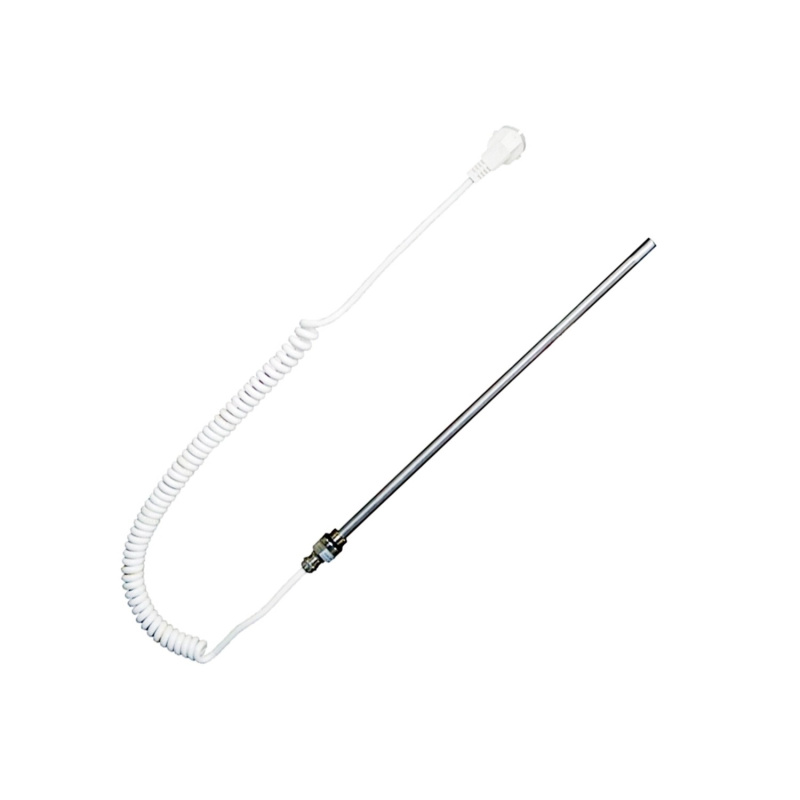 Elektrická topná tyč, bílý kabel, 300 W