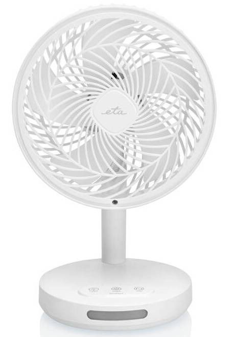 Stolní ventilátor ETA Windy 0607 90000 / průměr 16,6 cm / bílá Varianta: ivi1
