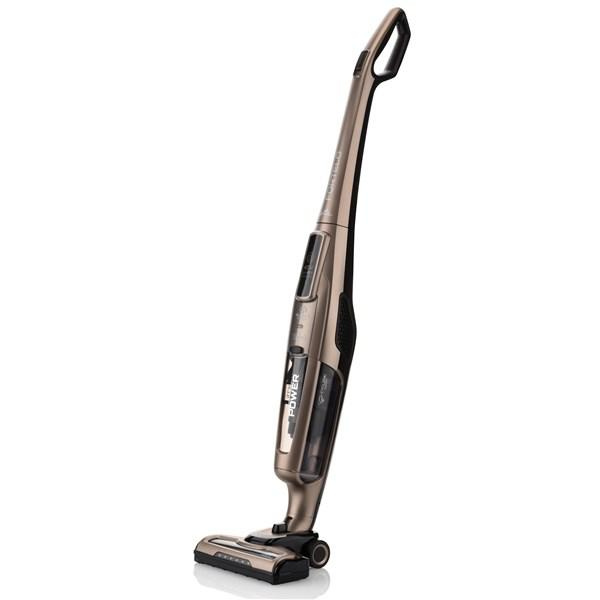 Tyčový bezsáčkový vysavač ETA Fortelo 3400 90000 / 2v1 / 150 W / aku (Li-Ion) / 1 l / 78 dB / zlatá Varianta: ivi4