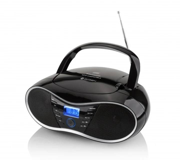Radiopřijímač GoGEN CDM388SUBTS s CD, MP3, USB, SD, BT / LCD displej / 2 x 2 W / černá Varianta: ivi1