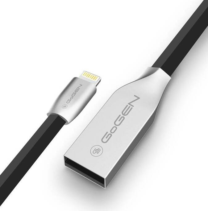 Kabel GoGEN USB / lightning (LIGHTN100MM32) / 1 m / černá Varianta: ivi1