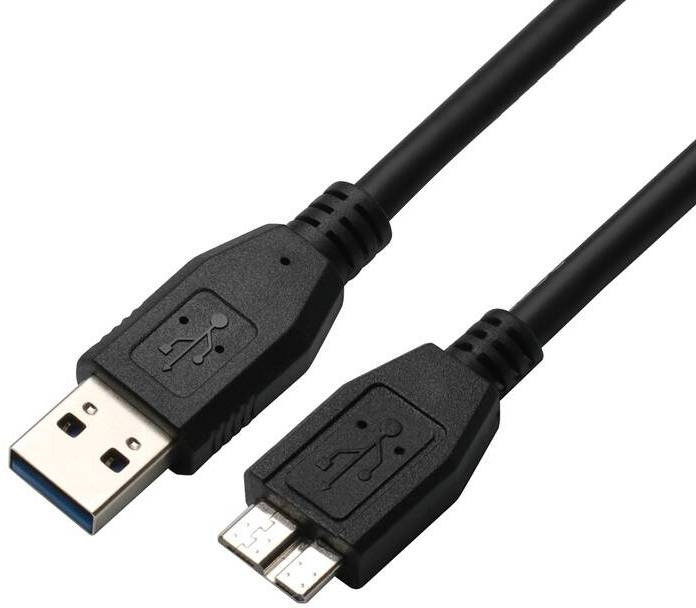 Kabel GoGEN USB A/micro USB B (MICUSB050MM14) / 0,5 m / černá Varianta: ivi1