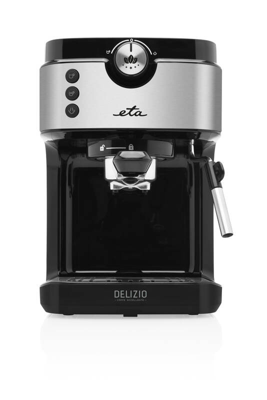 Pákový kávovar Espresso ETA Delizio 1180 90000 / 1633 W / 20 bar / 0,9 l / nerez / černá Varianta: ivi1