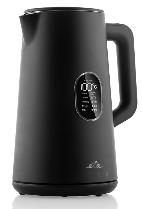 Rychlovarná konvice ETA Elsa 5597 90000 / 40 - 100 °C / 1800 W / 1,5 l / LED displej / černá Varianta: ivi1
