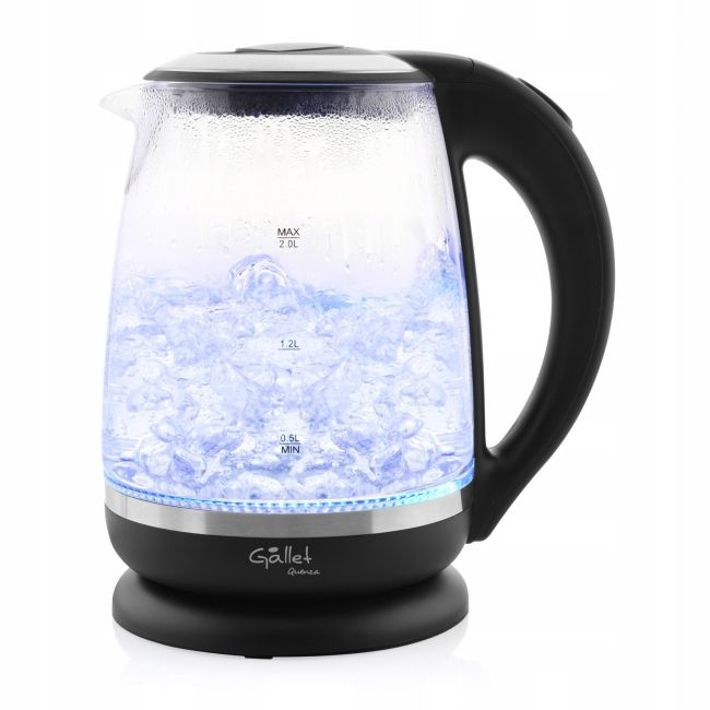 Rychlovarná konvice Gallet Quenza BOU 745 / 2200 W / 2 l / sklo / černá Varianta: ivi1