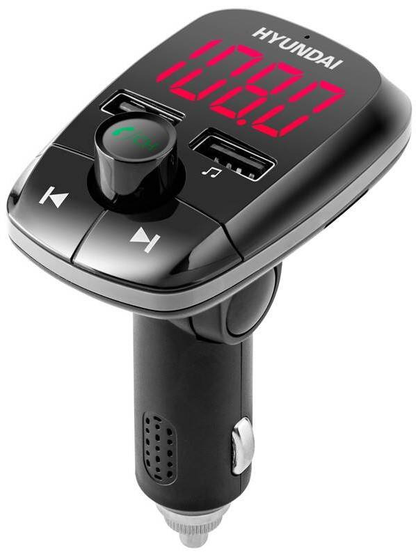 FM transmitter Hyundai FMT 380 BT CHARGE / nabíječka / handsfree / černá Varianta: ivi1
