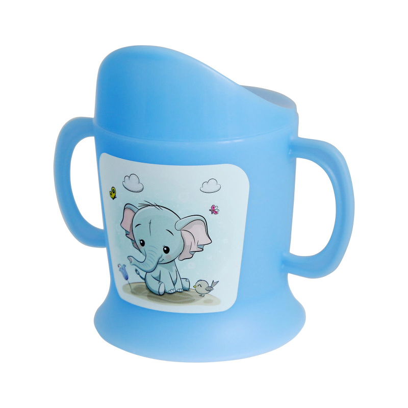 Tvar kojenecký hrníček Slůně modrá 150 ml