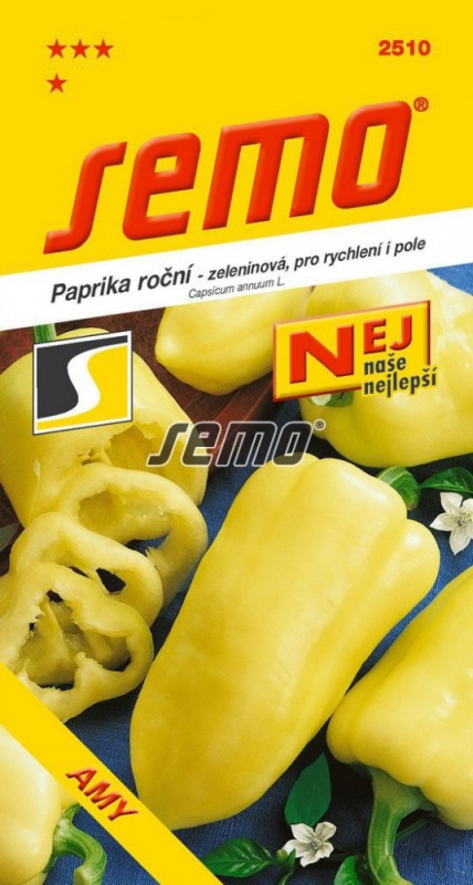 SEMO Paprika zel. sladká - Amy rychl,pole 0,8g - série NEJ