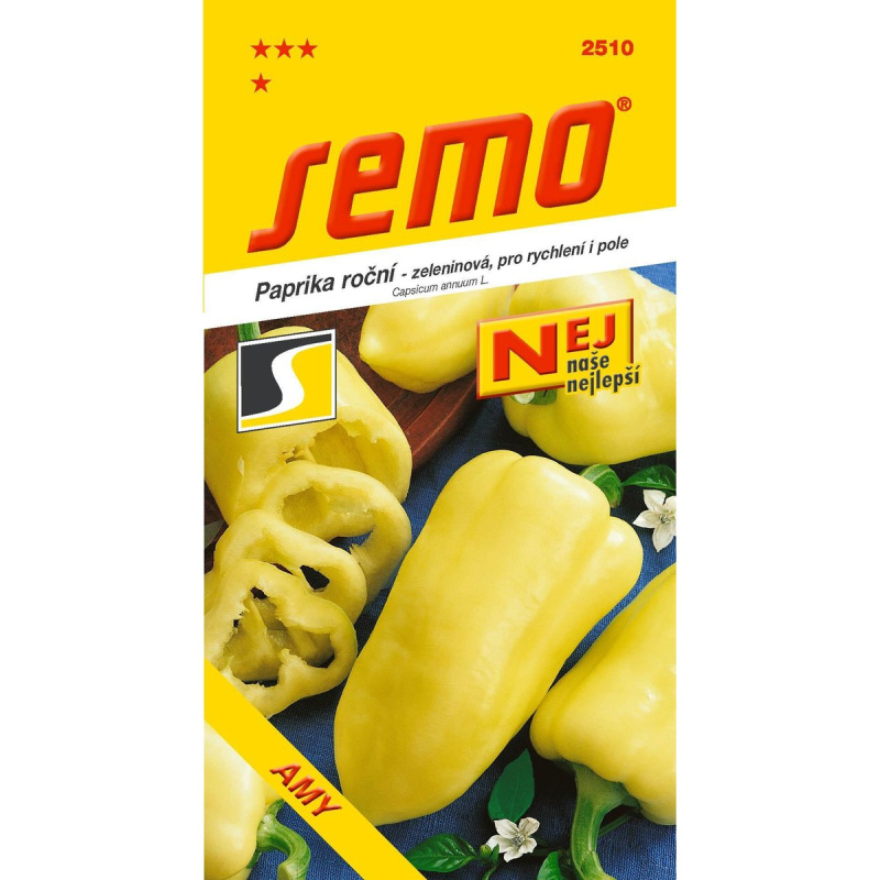 SEMO Paprika zel. sladká - Amy rychl,pole 0,8g - série NEJ