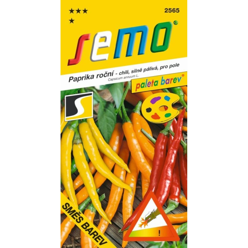 SEMO Paprika Směs barev chili
