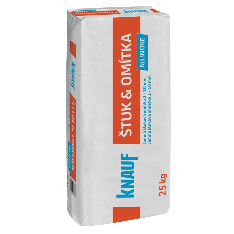 Štuk a omítka Knauf all in one 25 kg