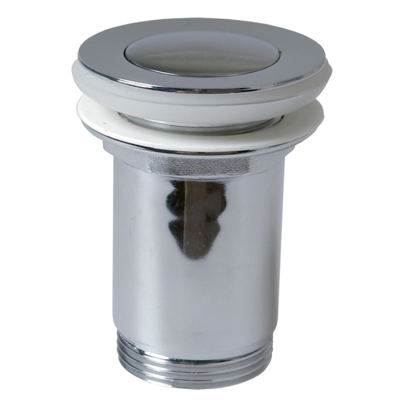 Umyvadlová výpusť automatická bez sifonu, průměr 65 x 5/4", malá zátka