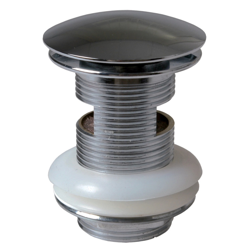 Umyvadlová výpusť automatická bez sifonu, průměr 65 x 5/4", velká zátka