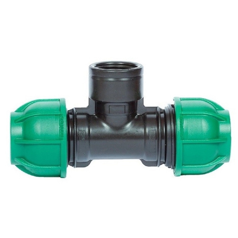 Irritec T-kus Connecto s vnitřním závitem na odbočce 25x1/2"x25