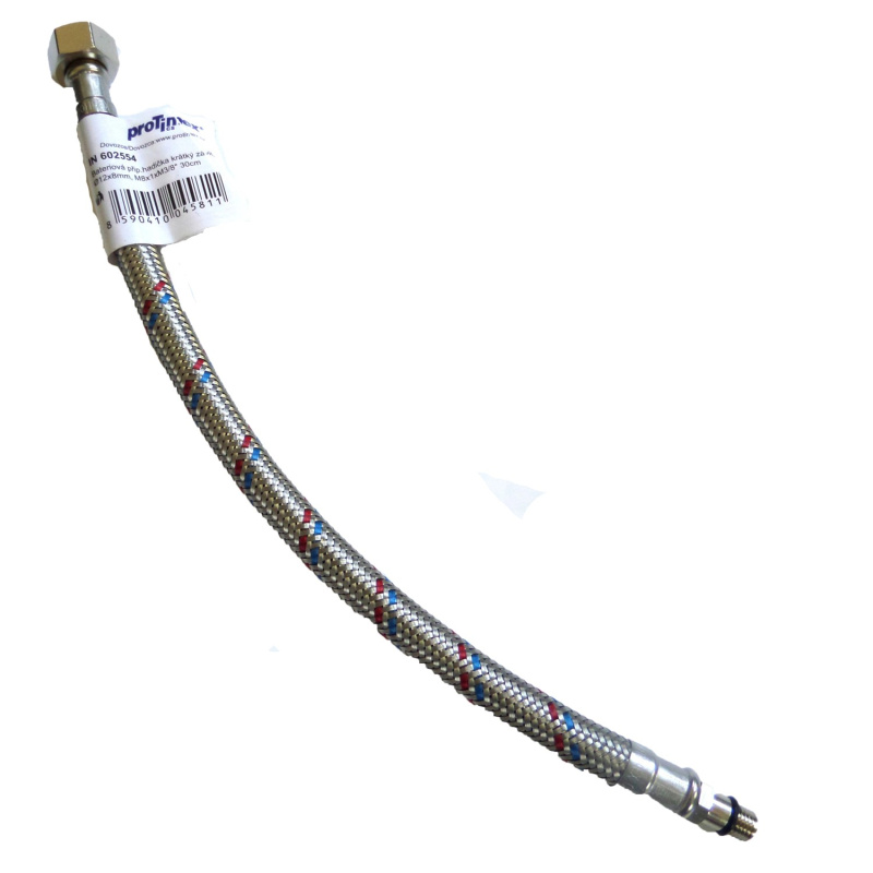 Bateriová připojovací hadička 30 cm, M8 x 1 x F3/8"