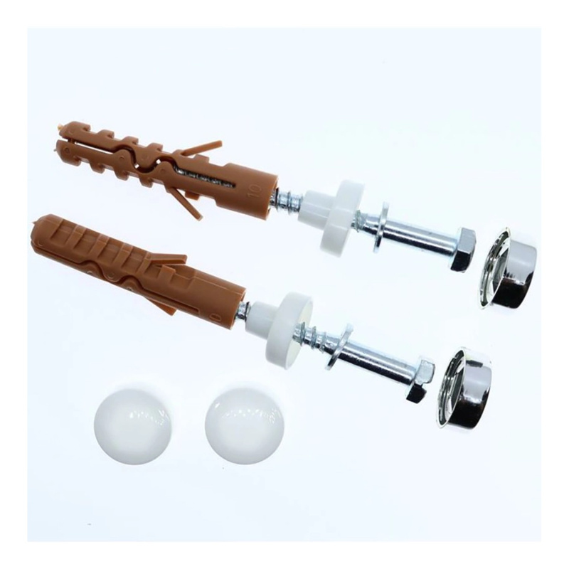 Sada na upevnění WC a bidetů bílá 6 x 70 mm