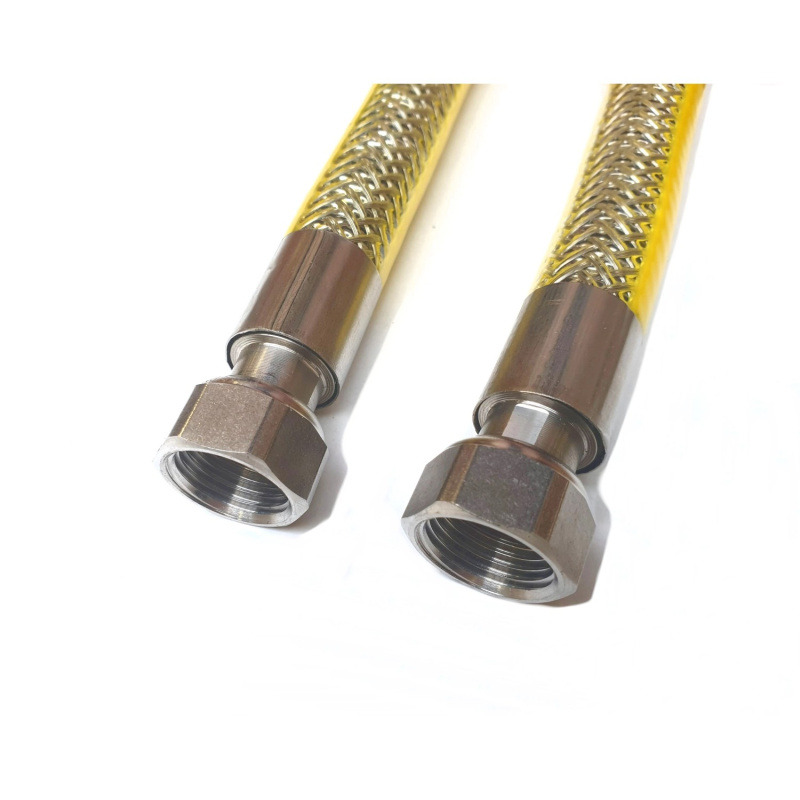 Plynová hadice Gas Profi M1/2"-M1/2", vnitřní pr. DN 12, ochr.opláštění, 150 cm