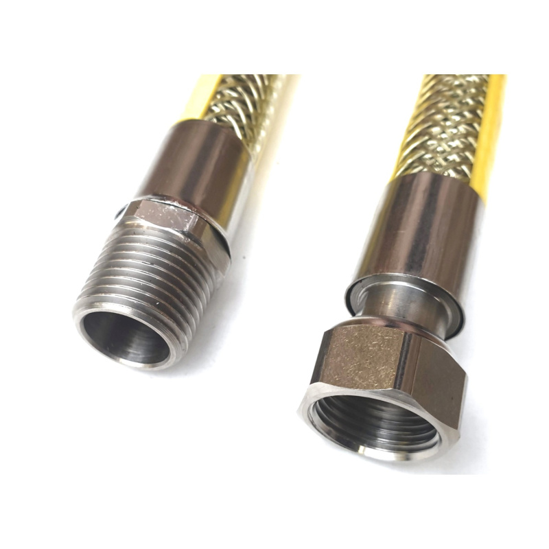 Plynová hadice Gas Profi M1/2"-Š1/2", vnitřní pr. DN 12, ochr.opláštění, 100 cm