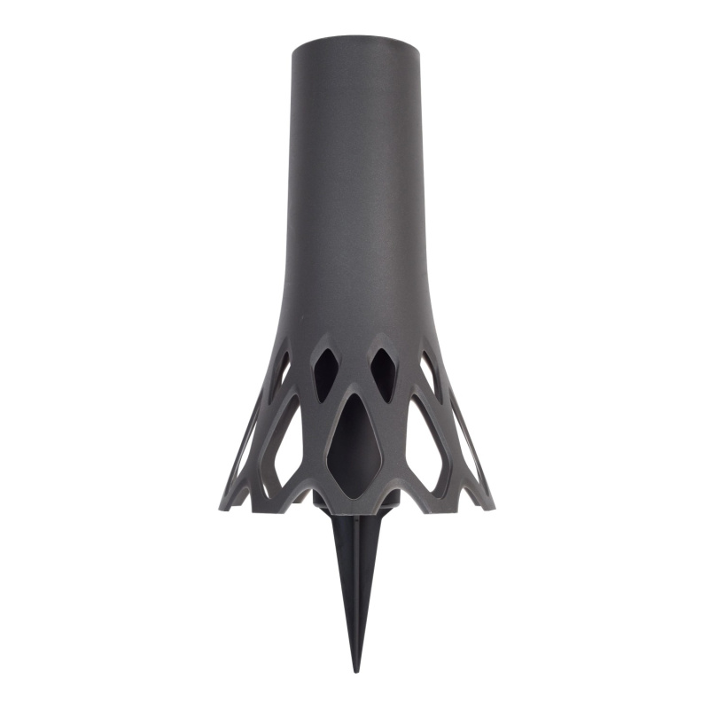 Plastia Váza se zápichem Roseta 1 l, antracitová