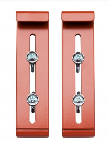 Držák truhlíku na parapet - Fixpot kovový terakota (2ks)