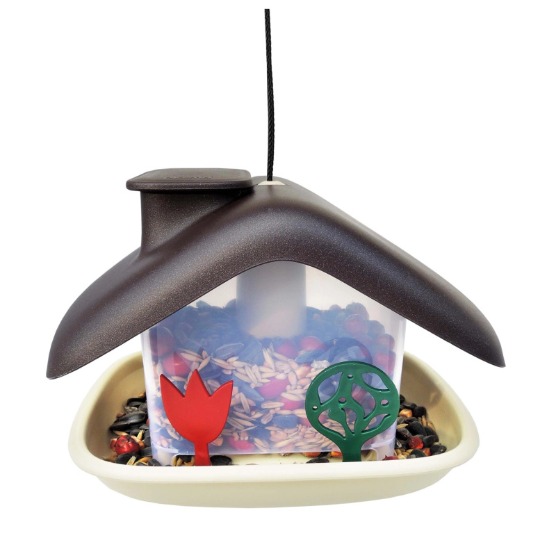 Krmítko Domek hnědé