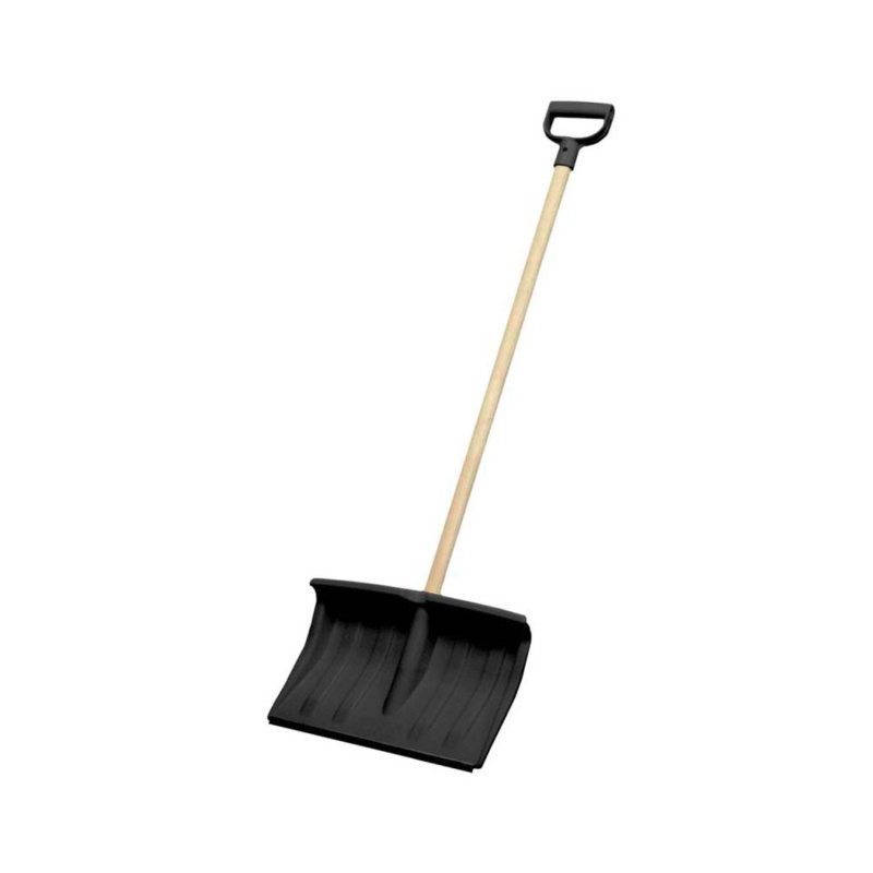 Plastia Hrablo na sníh Vysočina 50 Ekonomik s dřevěnou násadou