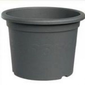 Plastia Květináč Narcis antracit, pr. 40 cm