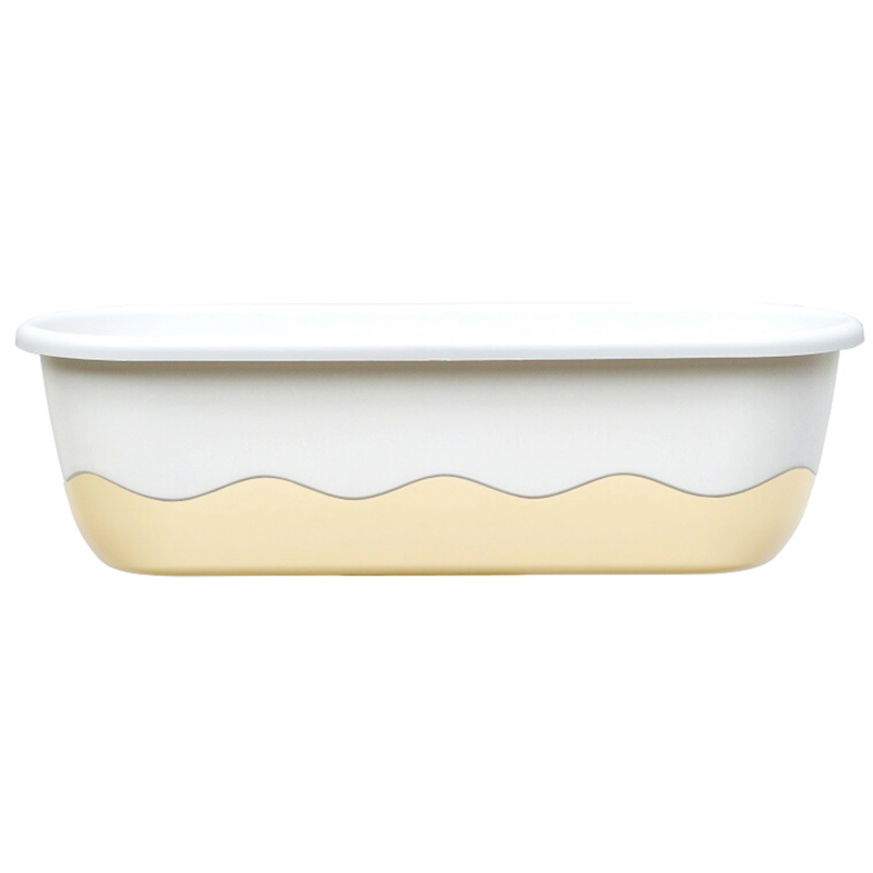 Plastia Truhlík samozavlažovací Mareta slonová kost 80 cm