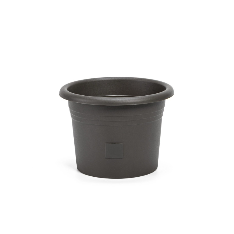 Plastia Samozavlažovací květináč Narza antracit pr. 50 cm