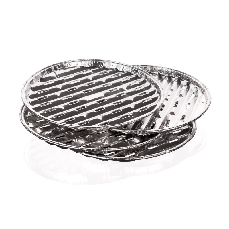 Happy Green Sada hliníkových grilovacích misek, pr. 30 cm, 4 ks