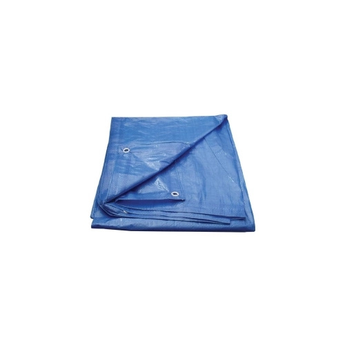 Plachta zakrývací STANDARD 80 g/m2 modrá/stříbrná 4×5 m