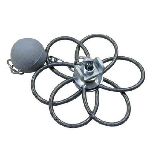 Růžice komínová průměr 130 mm - 230 mm 6 pružin plus závaží 1 kg